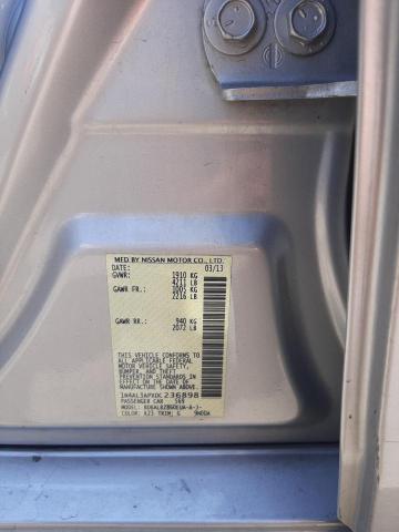 Photo 10 from auction – 2013 NISSAN ALTIMA 2.5 with VIN 1N4AL3APXDC236898