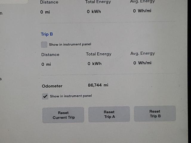 Photo 8 from auction – 2016 TESLA MODEL S with VIN 5YJSA1E27GF160619