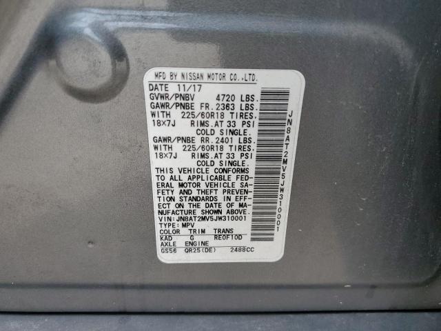 Photo 10 from auction – 2018 NISSAN ROGUE S with VIN JN8AT2MV5JW310001