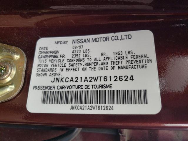 Photo 10 from auction – 1998 INFINITI I30 with VIN JNKCA21A2WT612624