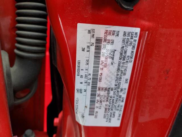 Photo 10 from auction – 2013 FORD FOCUS SE with VIN 1FADP3K29DL237674