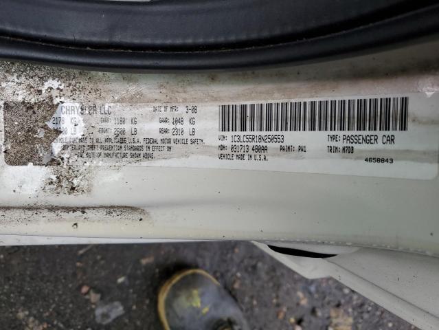 Zdjęcie 10 z aukcji – 2008 CHRYSLER SEBRING z VIN 1C3LC55R18N250553