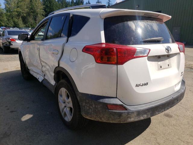 Photo 3 from auction – 2015 TOYOTA RAV4 LE with VIN JTMBFREV6FJ044586