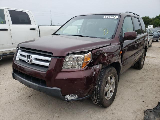 Photo 2 from auction – 2008 HONDA PILOT SE with VIN 5FNYF28388B006184