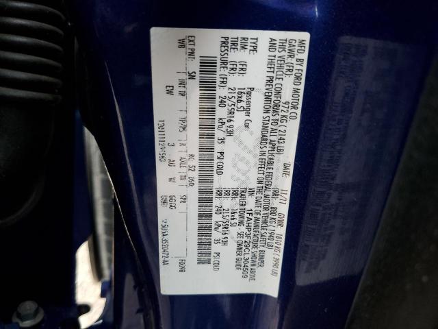 Photo 10 from auction – 2012 FORD FOCUS SE with VIN 1FAHP3F29CL304509