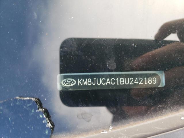 Photo 10 from auction – 2011 HYUNDAI TUCSON GLS with VIN KM8JUCAC1BU242189