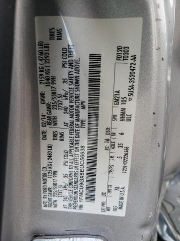 Photo 10 from auction – 2014 FORD ESCAPE SE with VIN 1FMCU9GX5EUC56638