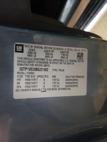 Photo 10 from auction – 2011 GMC SIERRA C15 with VIN 3GTP1VE00BG231982