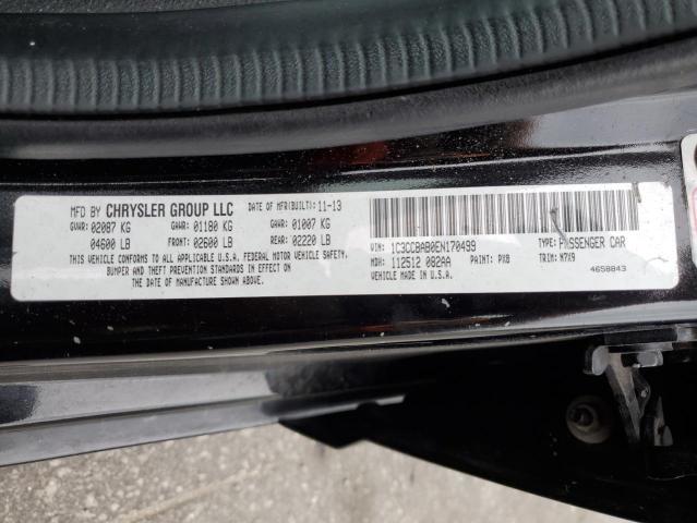 Фото 10 с аукциона – 2014 CHRYSLER 200 LX с VIN 1C3CCBAB0EN170499