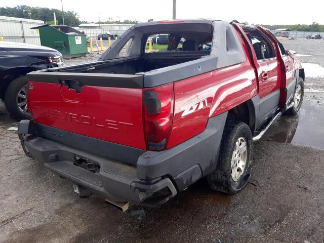 Photo 4 from auction – 2003 CHEVROLET AVALANCHE with VIN 3GNEK13T73G198336