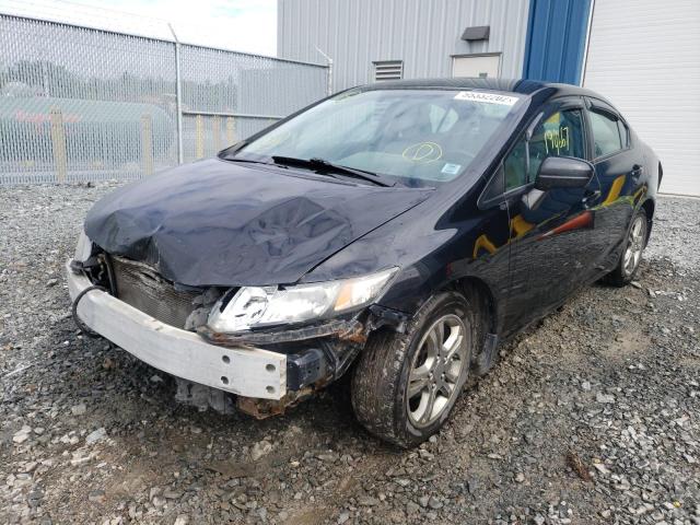 Photo 2 from auction – 2014 HONDA CIVIC LX with VIN 2HGFB2E41EH042581