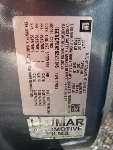 Photo 10 from auction – 2011 CHEVROLET SILVERADO with VIN 1GCNCPEA5BZ231045