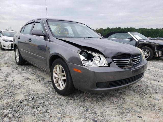 KIA OPTIMA LX 2008 with VIN KNAGE123X85251102 - Photo from auction