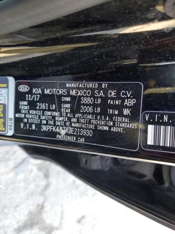 Photo 10 from auction – 2018 KIA FORTE LX with VIN 3KPFK4A71JE213930