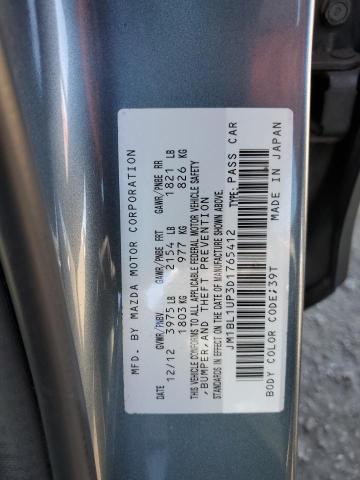 Photo 10 from auction – 2013 MAZDA 3 I with VIN JM1BL1UP3D1765412