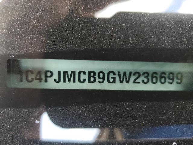 Photo 10 from auction – 2016 JEEP CHEROKEE L with VIN 1C4PJMCB9GW236699