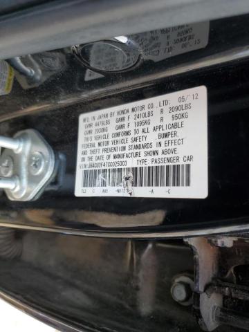 Photo 10 from auction – 2012 ACURA TSX with VIN JH4CU2F47CC025003