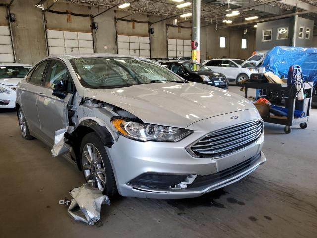 FORD FUSION SE 2017 with VIN 3FA6P0H73HR146661 - Photo from auction
