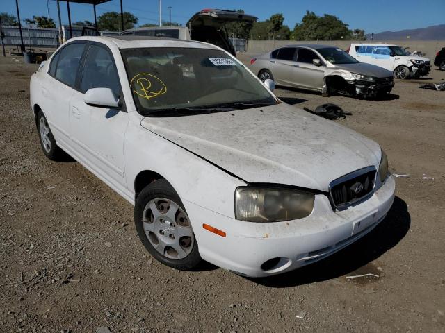 HYUNDAI ELANTRA GL 2002 with VIN KMHDN45D22U457082 - Photo from auction