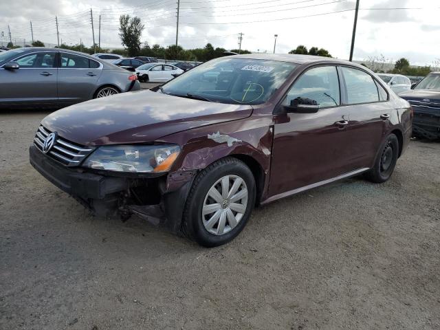 Photo 2 from auction – 2013 VOLKSWAGEN PASSAT S with VIN 1VWAP7A36DC036228