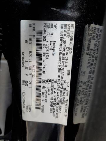 Photo 10 from auction – 2015 FORD FOCUS SE with VIN 1FADP3F22FL201466