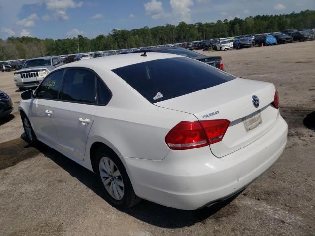 Photo 3 from auction – 2012 VOLKSWAGEN PASSAT S with VIN 1VWAH7A35CC106877