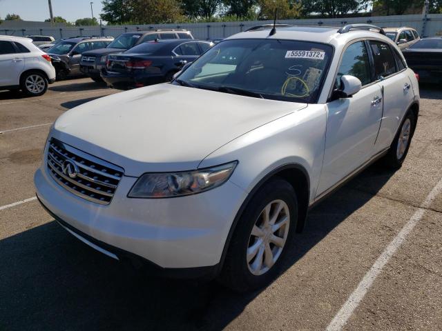 Photo 2 from auction – 2006 INFINITI FX35 with VIN JNRAS08W56X207653