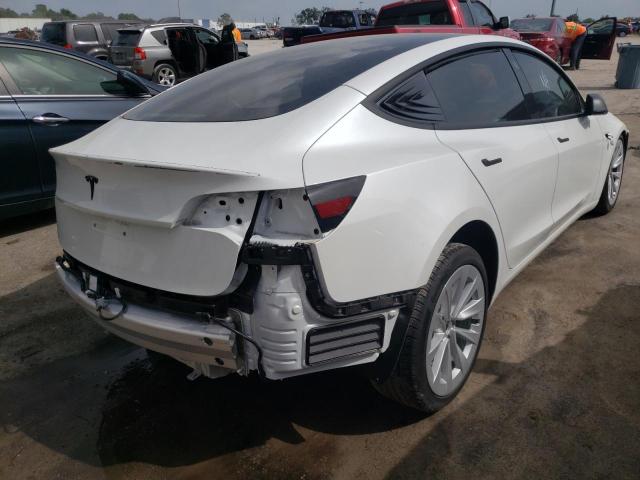 Photo 4 from auction – 2021 TESLA MODEL 3 with VIN 5YJ3E1EA4MF032138