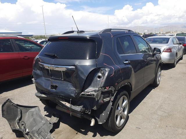 Photo 4 from auction – 2016 CHEVROLET TRAX LTZ with VIN 3GNCJMSBXGL166787