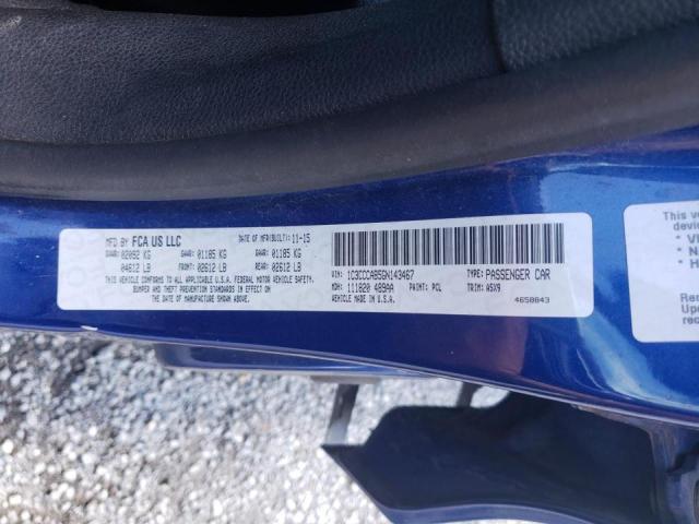 Photo 10 from auction – 2016 CHRYSLER 200 LIMITE with VIN 1C3CCCAB5GN143467