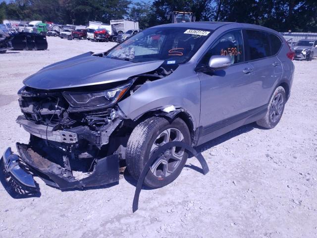 Photo 2 from auction – 2017 HONDA CR-V EX with VIN 7FARW1H56HE034361