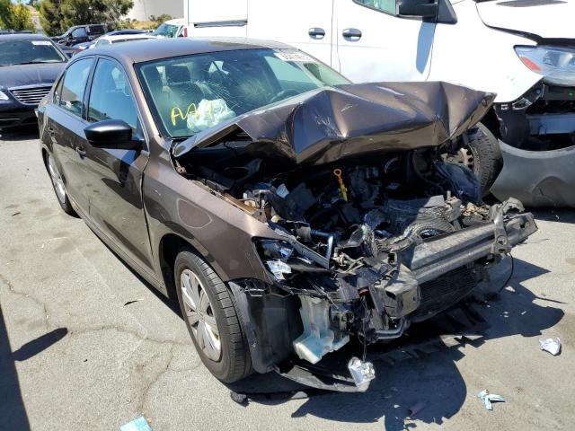 VOLKSWAGEN JETTA BASE 2013 with VIN 3VW2K7AJ4DM227274 - Photo from auction