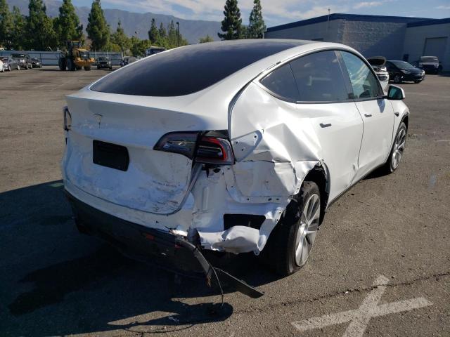Photo 4 from auction – 2022 TESLA MODEL Y with VIN 7SAYGDEE3NF453549