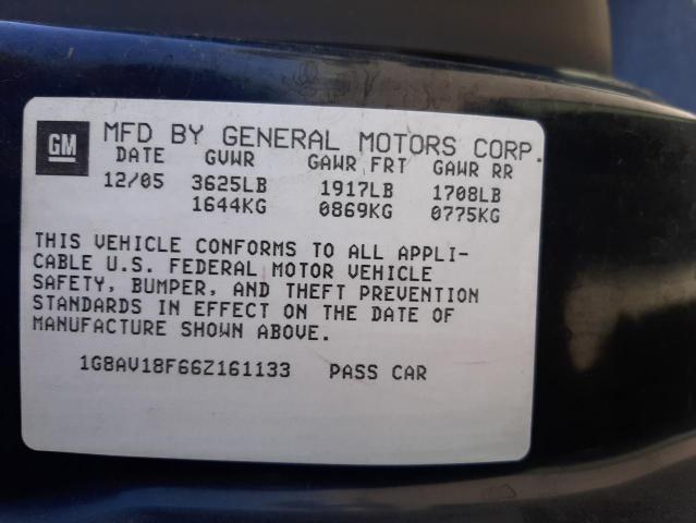 Photo 10 from auction – 2006 SATURN ION LEVEL with VIN 1G8AV18F66Z161133