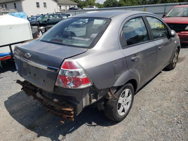 Photo 4 from auction – 2007 CHEVROLET AVEO BASE with VIN KL1TD56667B053141