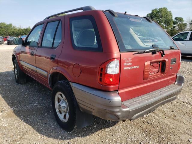 Photo 3 from auction – 2000 ISUZU RODEO S with VIN 4S2CK58D8Y4351436