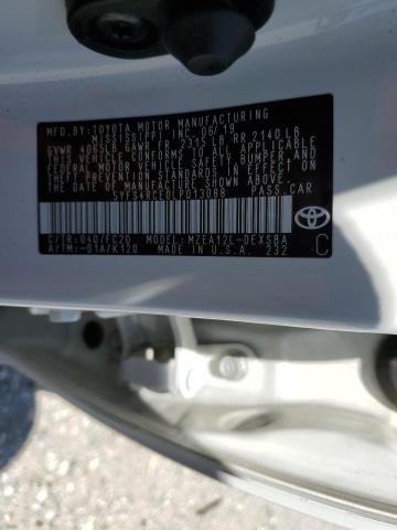 Photo 10 from auction – 2020 TOYOTA COROLLA SE with VIN 5YFS4RCE0LP013088