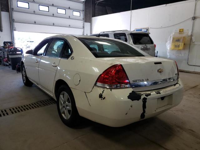 Photo 3 from auction – 2008 CHEVROLET IMPALA LS with VIN 2G1WB58K789199467