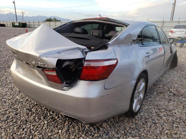 Photo 4 from auction – 2007 LEXUS LS 460L with VIN JTHGL46FX75017084