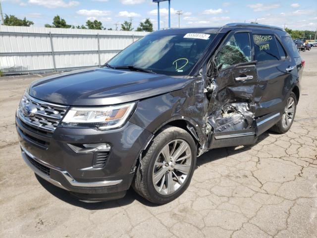 Photo 2 from auction – 2018 FORD EXPLORER L with VIN 1FM5K7F83JGA82462