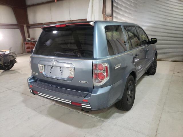 Photo 4 from auction – 2006 HONDA PILOT LX with VIN 2HKYF18136H536585