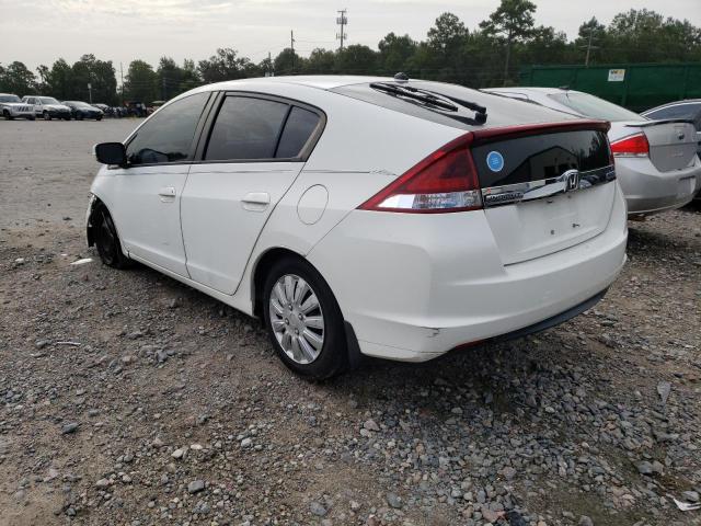 Photo 3 from auction – 2012 HONDA INSIGHT with VIN JHMZE2H35CS002479