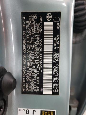 Photo 10 from auction – 2014 TOYOTA PRIUS with VIN JTDKN3DU0E1829256