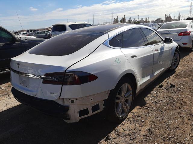 Photo 4 from auction – 2013 TESLA MODEL S with VIN 5YJSA1DN5DFP09242