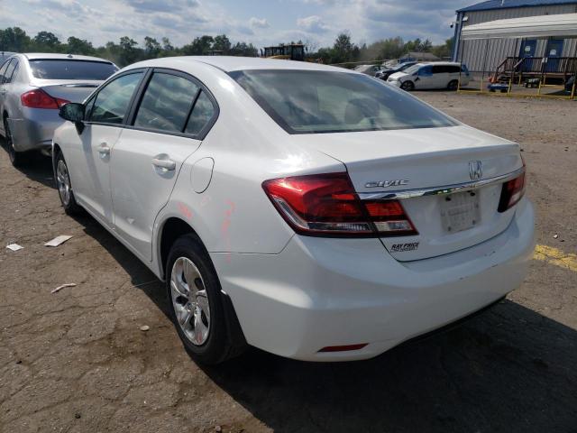 Photo 3 from auction – 2014 HONDA CIVIC LX with VIN 19XFB2F51EE221074