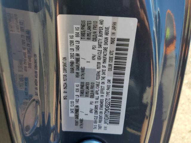 Photo 10 from auction – 2021 MAZDA MX-5 MIATA with VIN JM1NDAM70M0452270