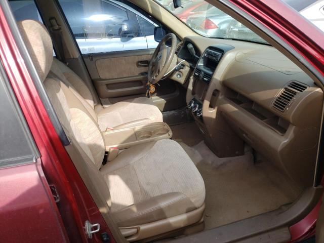 Photo 5 from auction – 2002 HONDA CR-V LX with VIN SHSRD68472U001973