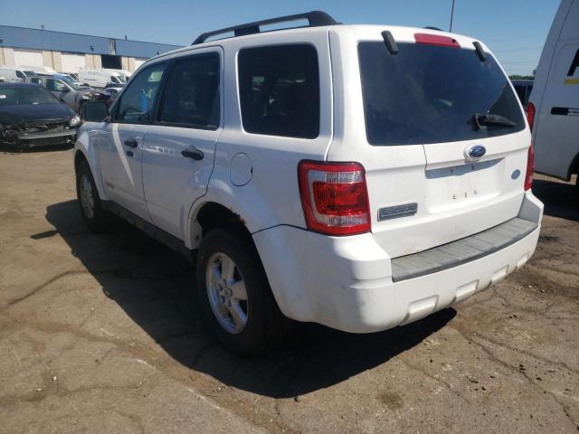 Photo 3 from auction – 2008 FORD ESCAPE XLT with VIN 1FMCU03Z98KD76977