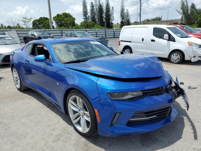 CHEVROLET CAMARO LT 2018 with VIN 1G1FD1RS2J0103987 - Photo from auction