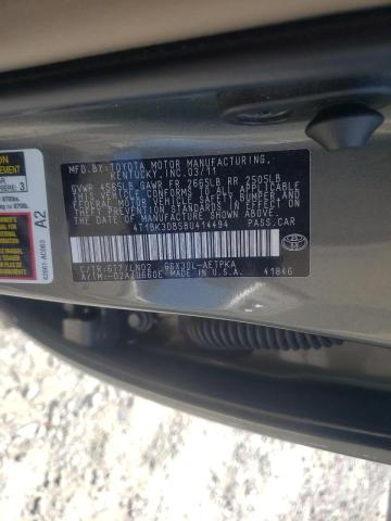 Фото 10 с аукциона – 2011 TOYOTA AVALON с VIN 4T1BK3DB5BU414494